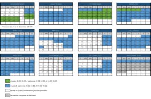 Calendrier Ouverture Emp Premanon Jura