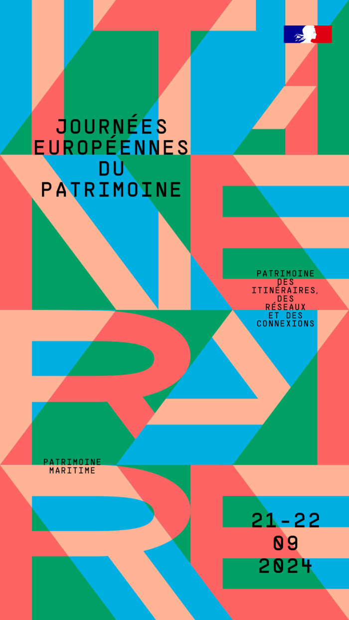 Affiche des Journées européennes du patrimoine 2024