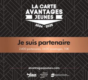 Partenariat Carte Avantages Jeunes